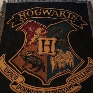 Harry Potter throw blanket